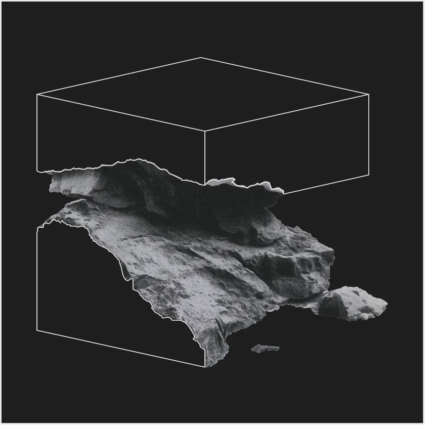 Terrain render, square