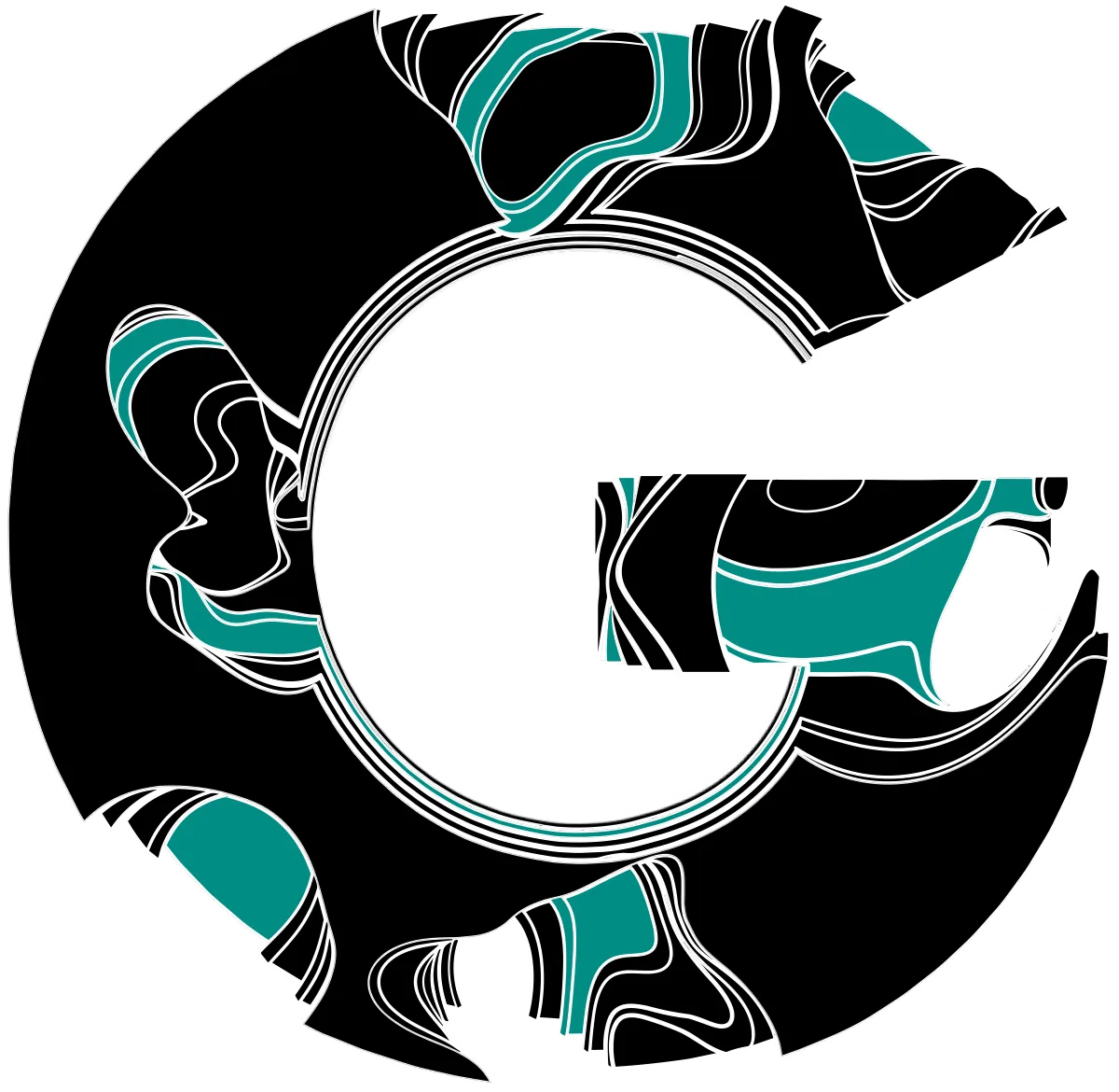 Gitcoin G typographic identity