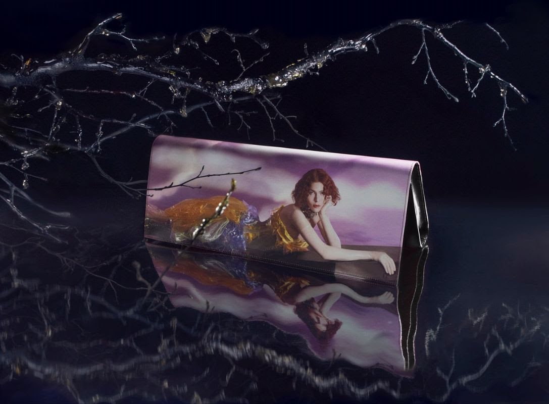 SOPHIE clutch bag — campaign